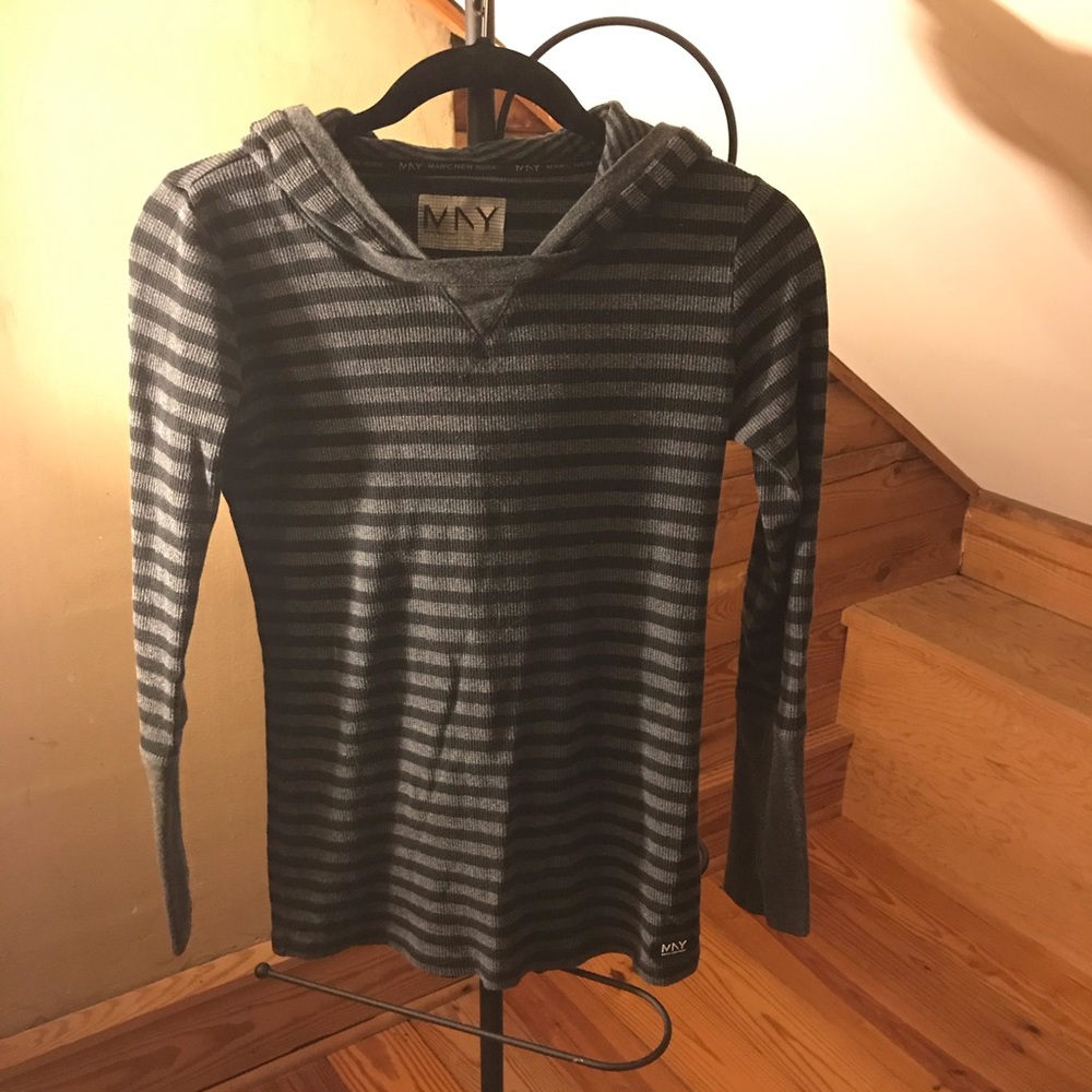 Marc New York Black Gray Hoodie, EUC, S